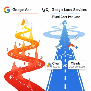 Precio de Google Ads frente a Google Local Services