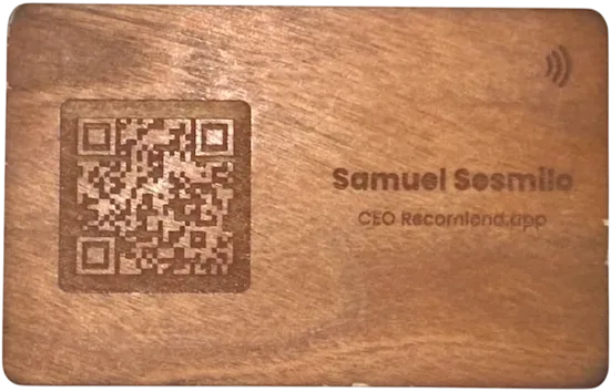 Tarjeta de visita QR