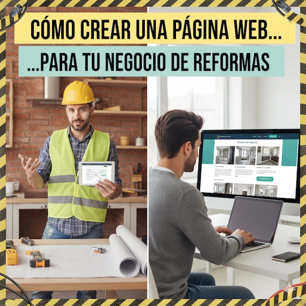 Cómo Crear una Página Web para tu Negocio de Reformas