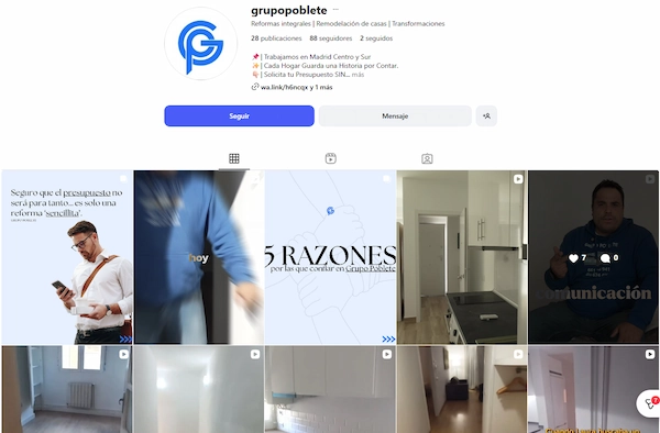 Perfil Optimizado de Instagram