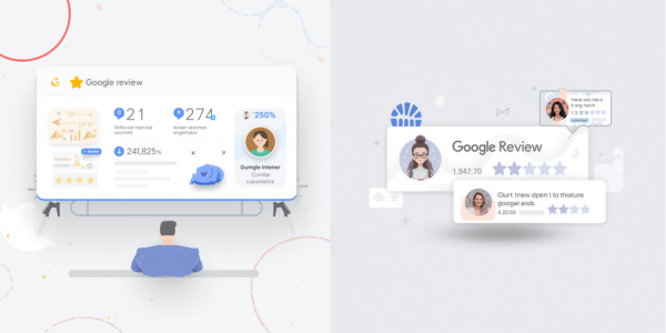 fotos antes y después en en perfil de google