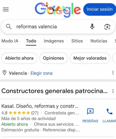 Publicidad en Google Local Services
